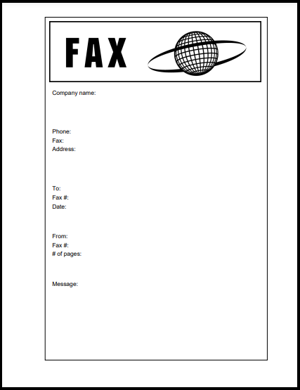fAx template personal