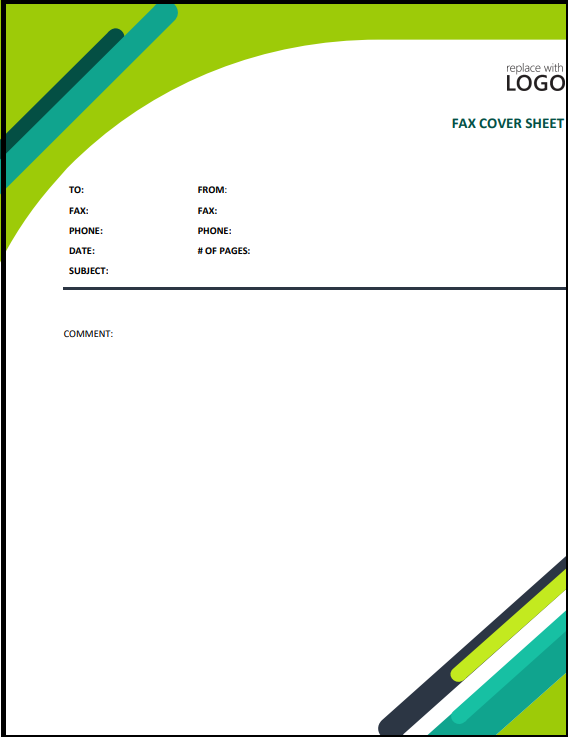 professional fax cover sheet free
